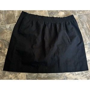 Women's J Crew Factory Linen Cotton Blend City  Skirt Size 20